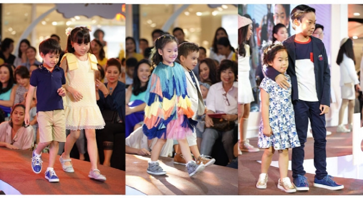 เซเลบน้อยตระกูลดังขึ้นรันเวย์โชว์รองเท้าสุขภาพ