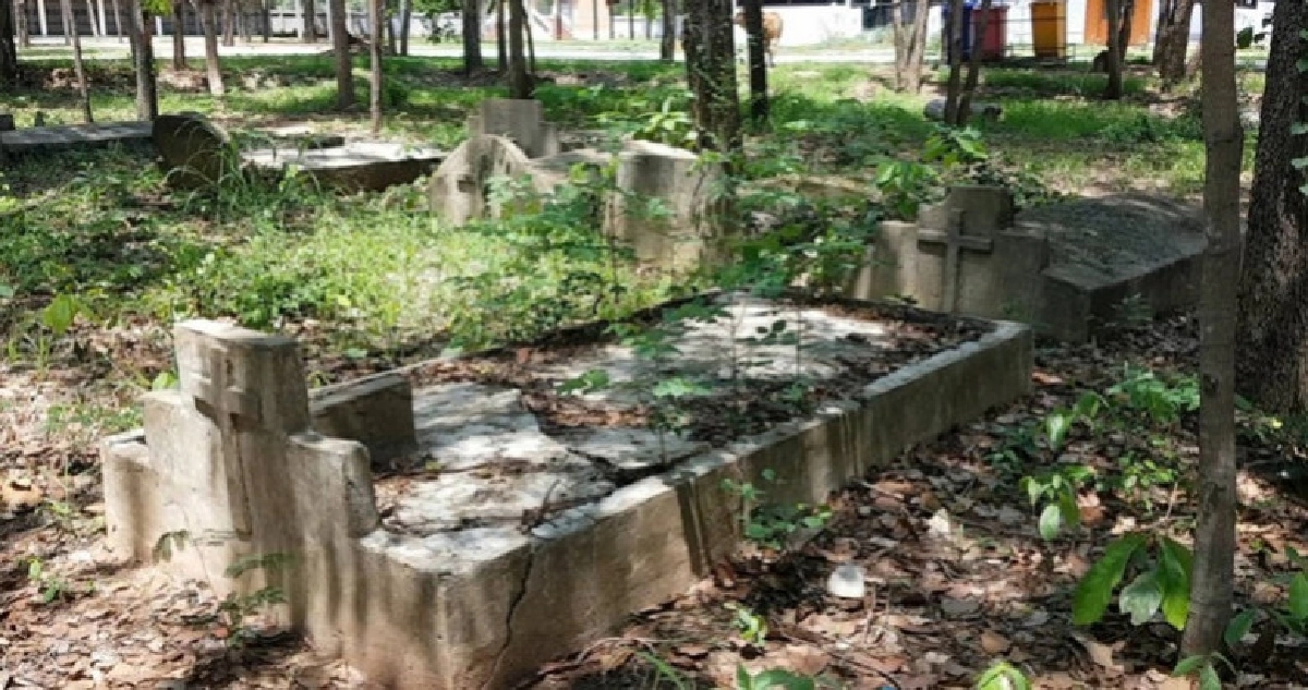 พบหลุมศพคริสต์ในวัดพุทธ 2 ศาสนาอยู่กันอย่างผาสุข