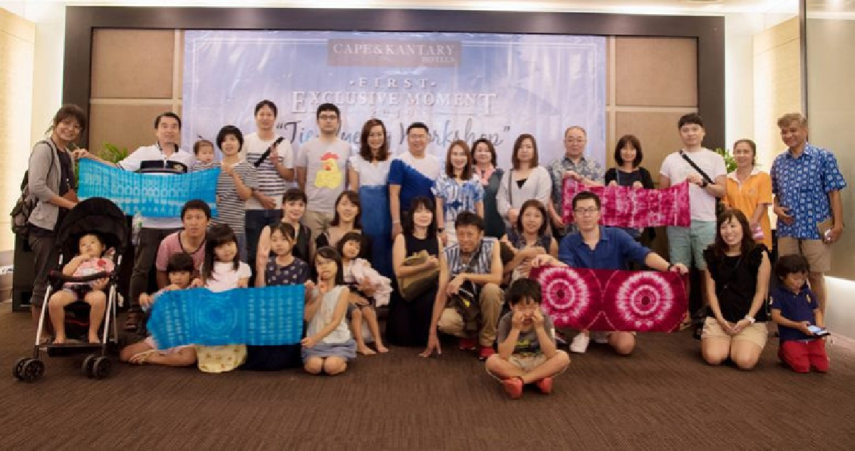 เคป&แคนทารี โฮเทลส์จัดเวิร์คช้อปผ้ามัดย้อม แทนคำขอบคุณลูกค้า เคป&แคนทารี โฮเทลส์จัดเวิร์คช้อปผ้ามัดย้อม แทนคำขอบคุณลูกค้า