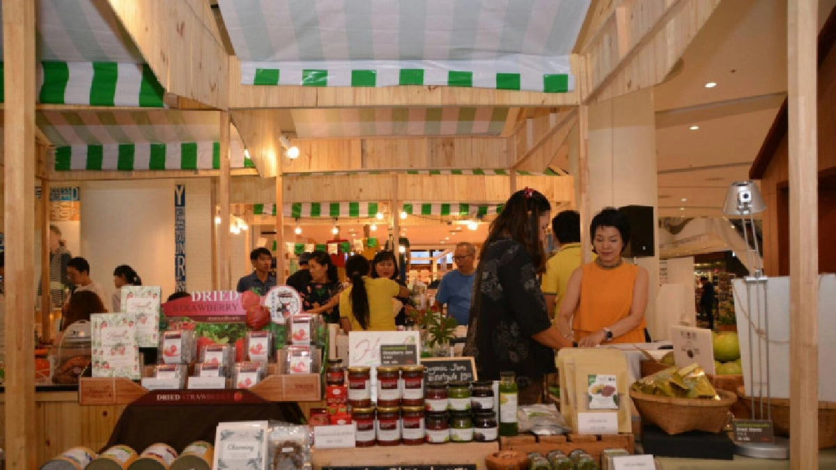 กรมการค้าภายในร่วมกับศูนย์การค้าเซ็นทรัลฯลุยตลาดออร์แกนิค  