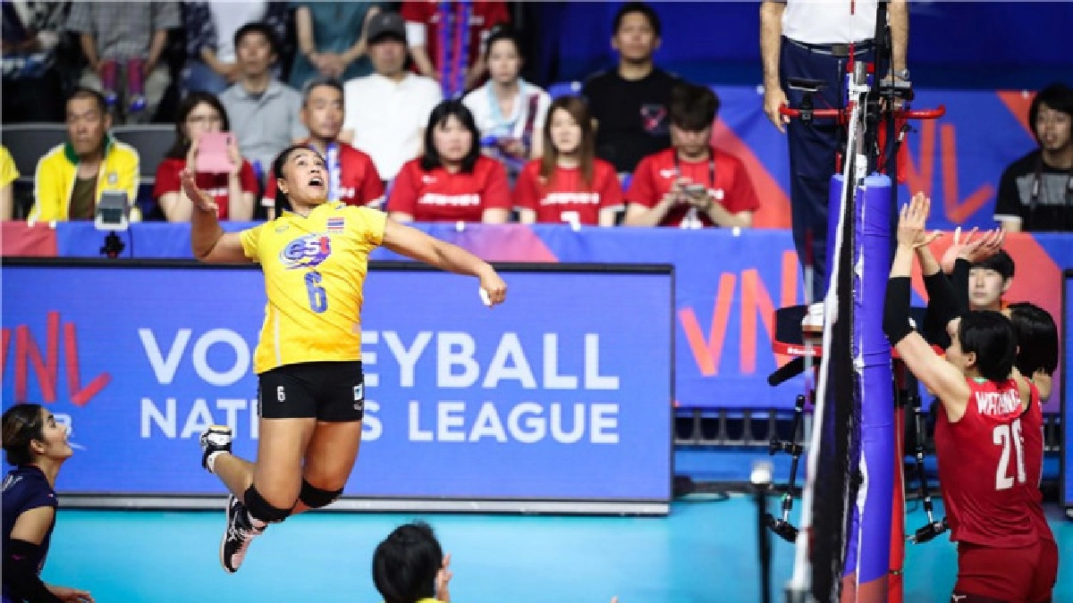 "ลูกยางสาวไทย"พ่าย"ญี่ปุ่น"0-3เซตส่งท้ายเนชันส์ลีกสัปดาห์ 4 "ลูกยางสาวไทย"พ่าย"ญี่ปุ่น"0-3เซตส่งท้ายเนชันส์ลีกสัปดาห์ 4