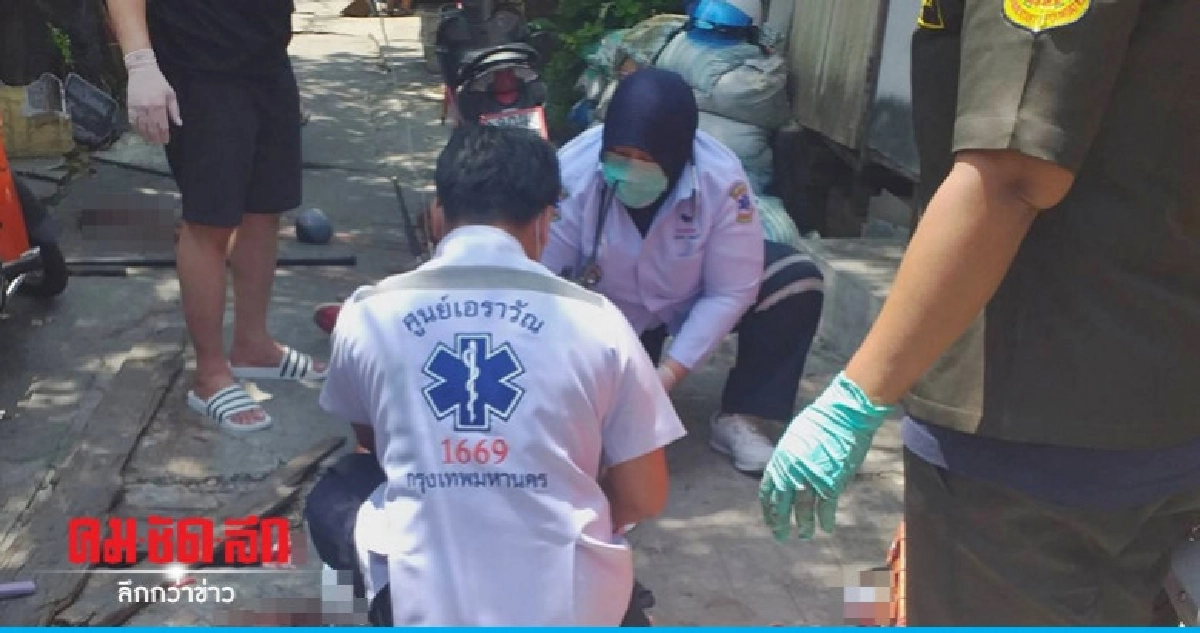 สลด หนุ่มเคอรี่ถูกลูกหลงแก๊งวินจยย.ไล่ยิงดับ สลด หนุ่มเคอรี่ถูกลูกหลงแก๊งวินจยย.ไล่ยิงดับ