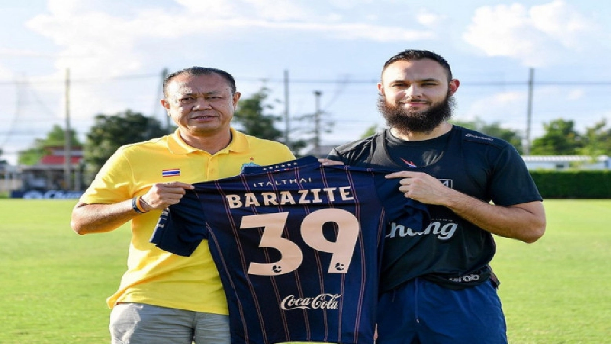 บุรีรัมย์คว้า'บาราซิต'อดีตแข้งทีมชาติฮอลแลนด์ลุยเลกสอง บุรีรัมย์คว้า'บาราซิต'อดีตแข้งทีมชาติฮอลแลนด์ลุยเลกสอง