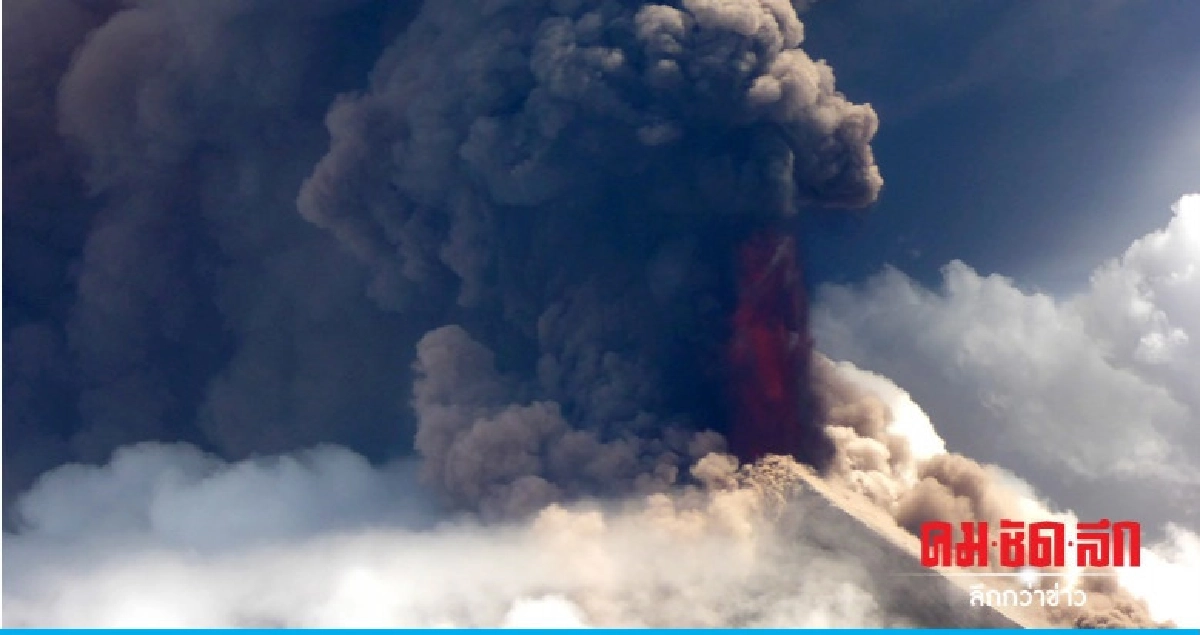 ภูเขาไฟอูลาวันในปาปัวนิวกีปะทุอีกชาวบ้านหนีภัยกว่าครึ่งหมื่น