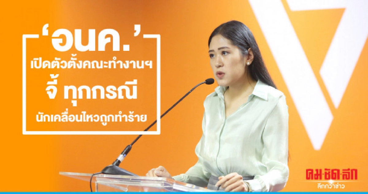 "อนค."เปิดตัวตั้งคณะทำงานฯ จี้ทุกกรณีนักเคลื่อนไหวถูกทำร้าย "อนค."เปิดตัวตั้งคณะทำงานฯ จี้ทุกกรณีนักเคลื่อนไหวถูกทำร้าย