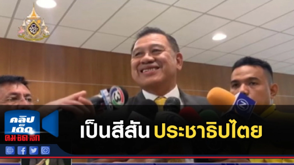 ชี้ปัญหาภายใน พลังประชารัฐ เป็นสีสันประชาธิปไตย ชี้ปัญหาภายใน พลังประชารัฐ เป็นสีสันประชาธิปไตย