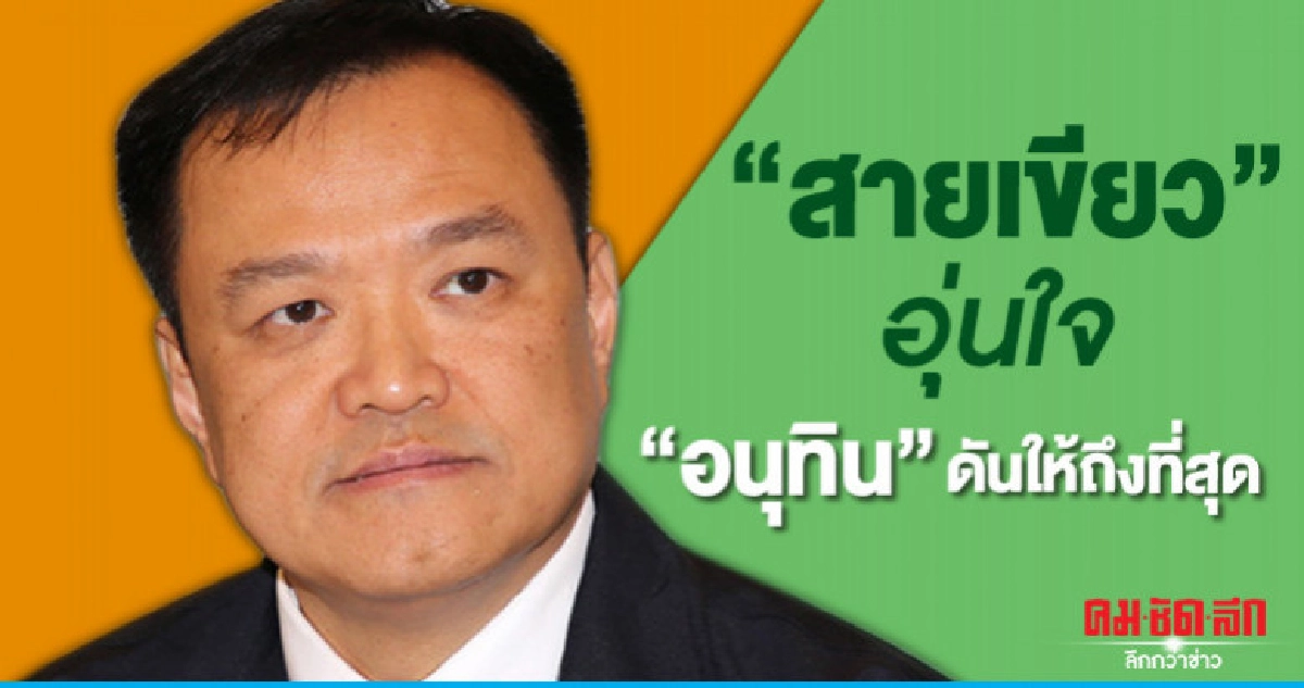 อนุทิน มั่นใจนโยบายปลูกกัญชาเสรีฉลุย