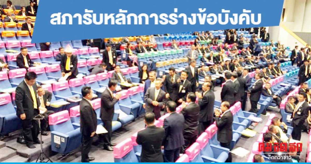 สภารับหลักการร่างข้อบังคับ