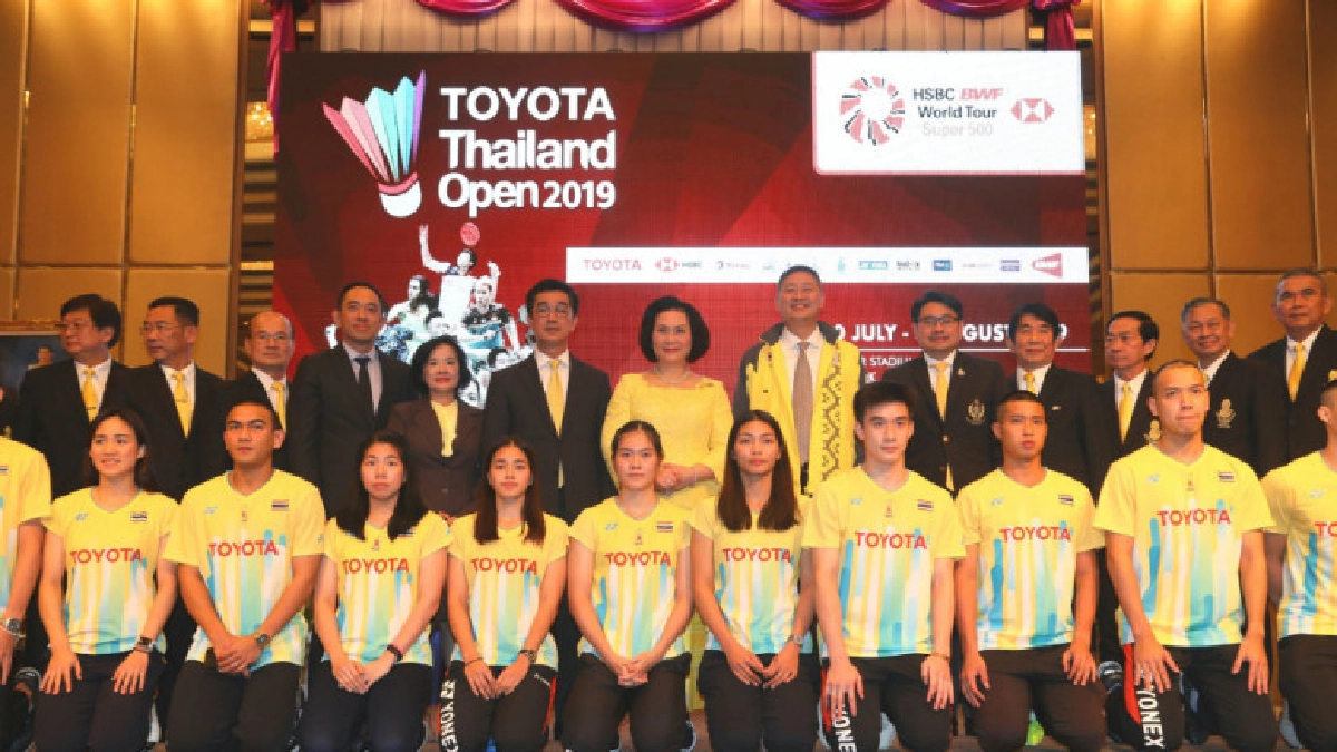 ขนไก่ "โตโยต้า ไทยแลนด์ โอเพ่น 2019"