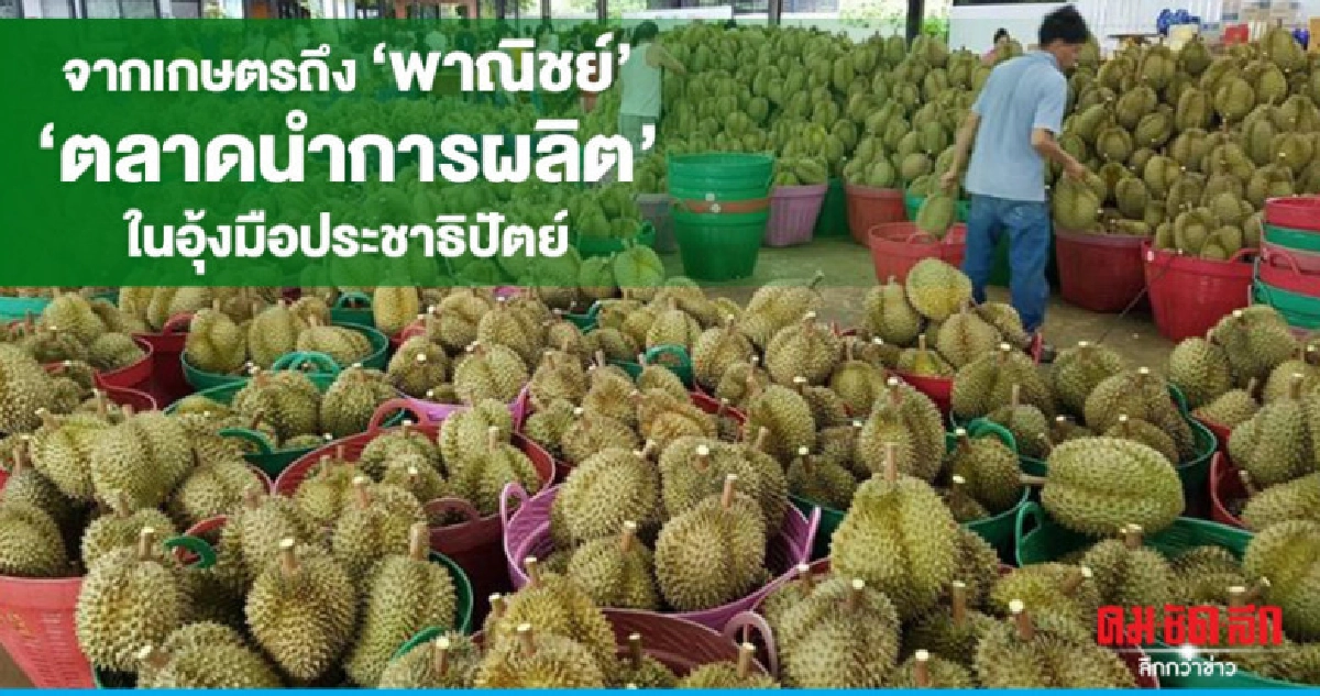 จาก"เกษตร"ถึงพาณิชย์ "ตลาดนำการผลิต"ในอุ้งมือประชาธิปัตย์ จาก"เกษตร"ถึงพาณิชย์ "ตลาดนำการผลิต"ในอุ้งมือประชาธิปัตย์