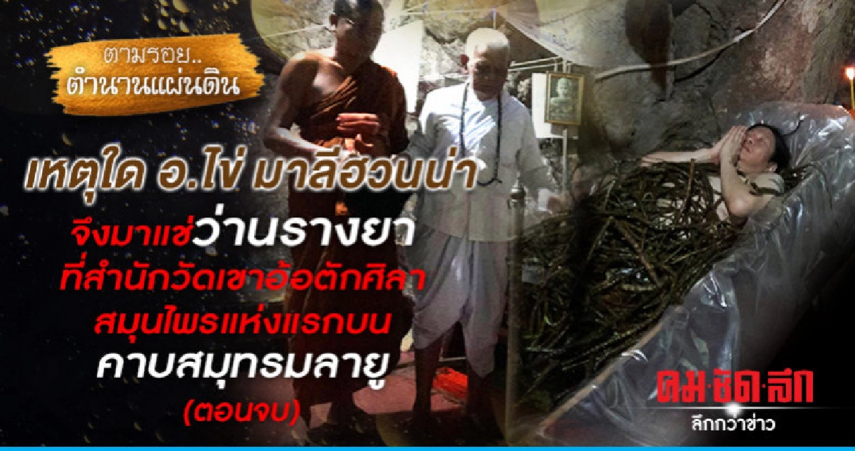 เหตุใด อ.ไข่ มาลีฮวนน่าจึงมาแช่ว่านรางยา(ตอนจบ)