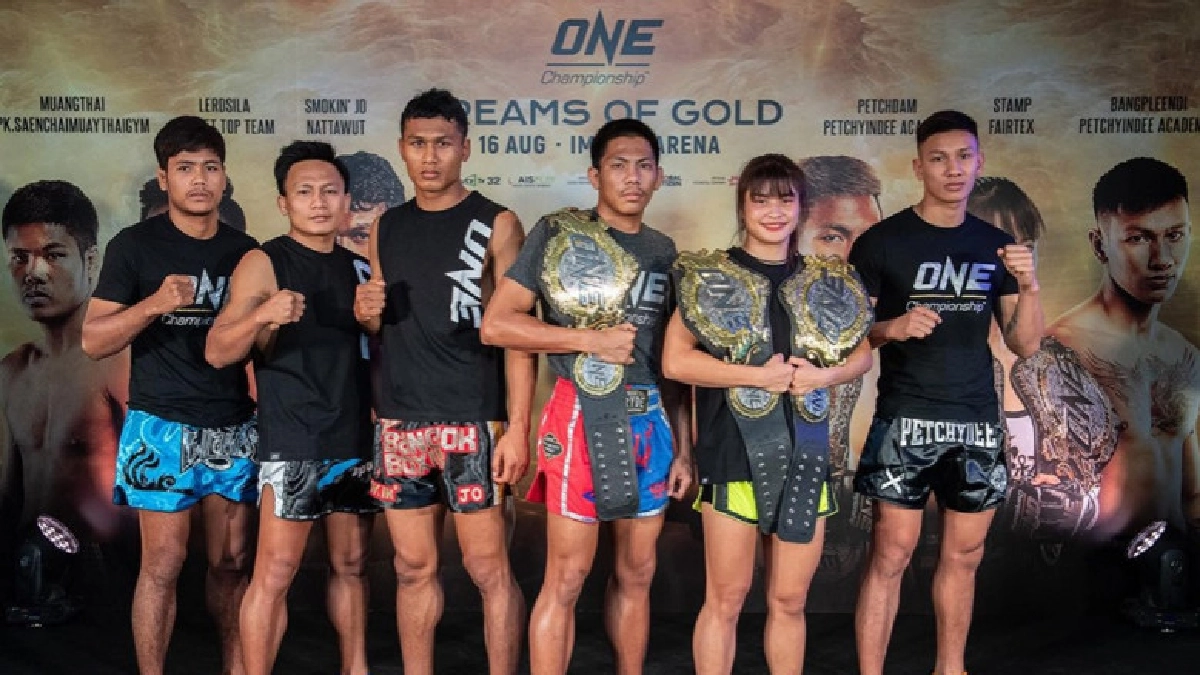 6 กำปั้นไทยโชว์แกร่งก่อนศึก ONE : DREAM OF GOLD