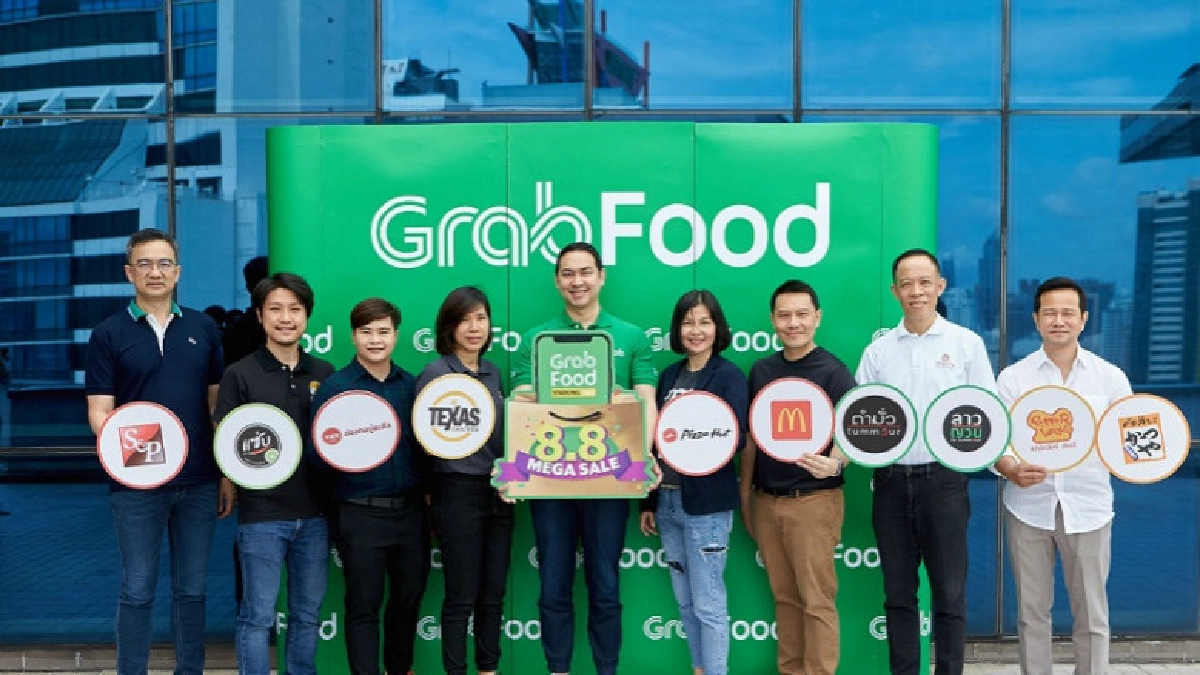 แกร็บฟู้ดเปิดตัวสุดยอดแคมเปญแห่งปี 'GrabFood 8.8 Mega Sale' แกร็บฟู้ดเปิดตัวสุดยอดแคมเปญแห่งปี 'GrabFood 8.8 Mega Sale'