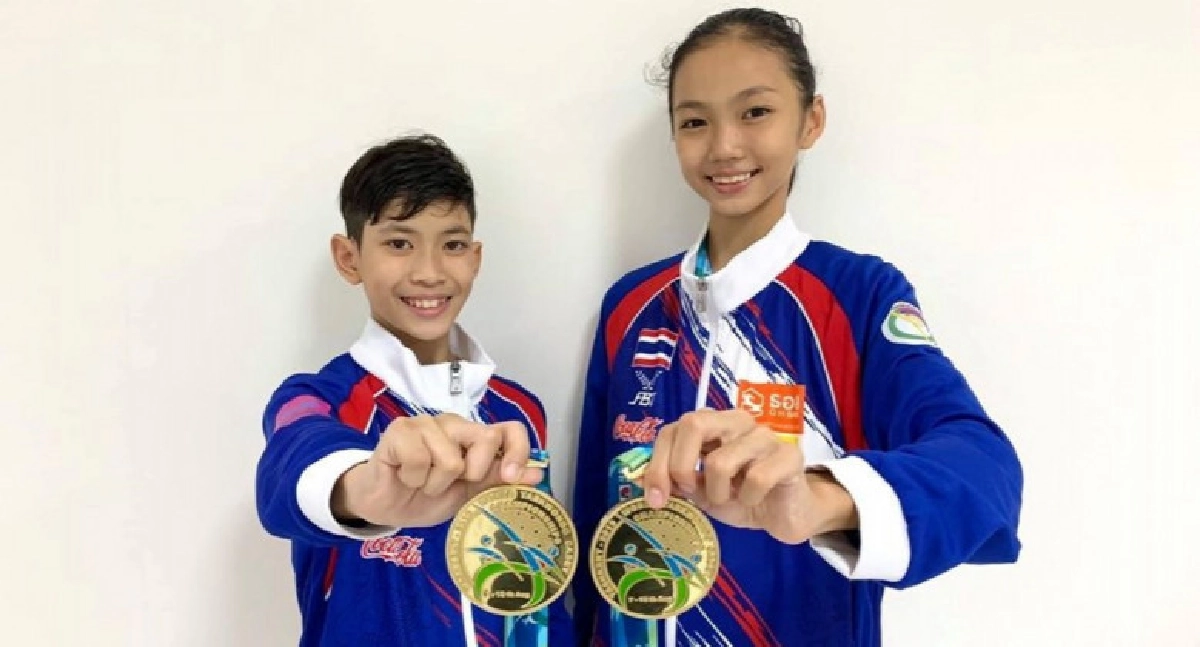2 จอมเตะรุ่นจิ๋วไทย คว้าแชมป์เทควันโดยุวชนโลก 2 จอมเตะรุ่นจิ๋วไทย คว้าแชมป์เทควันโดยุวชนโลก