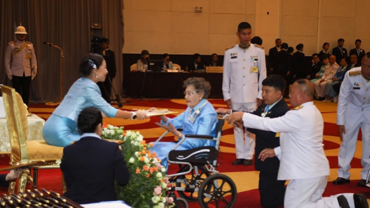 กรมหลวงราชสาริณีฯ พระราชทานโล่แม่ดีเด่น ปี 62