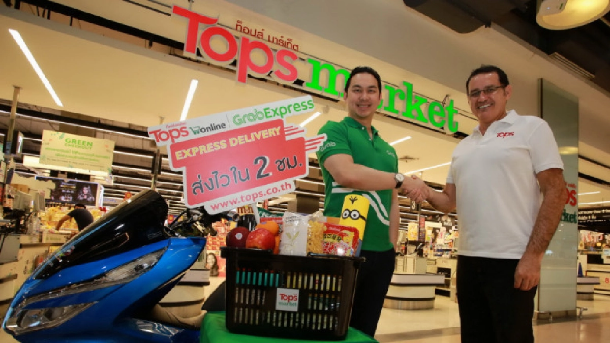 ท็อปส์ ออนไลน์ ผนึก แกร็บ ขยาย Ecosystem ท็อปส์ ออนไลน์ ผนึก แกร็บ ขยาย Ecosystem