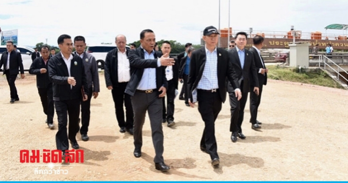 "เฉลิมชัย" จี้กรมชลฯเร่งรัดโครงการบรรเทาอุทกภัยหาดใหญ่ 