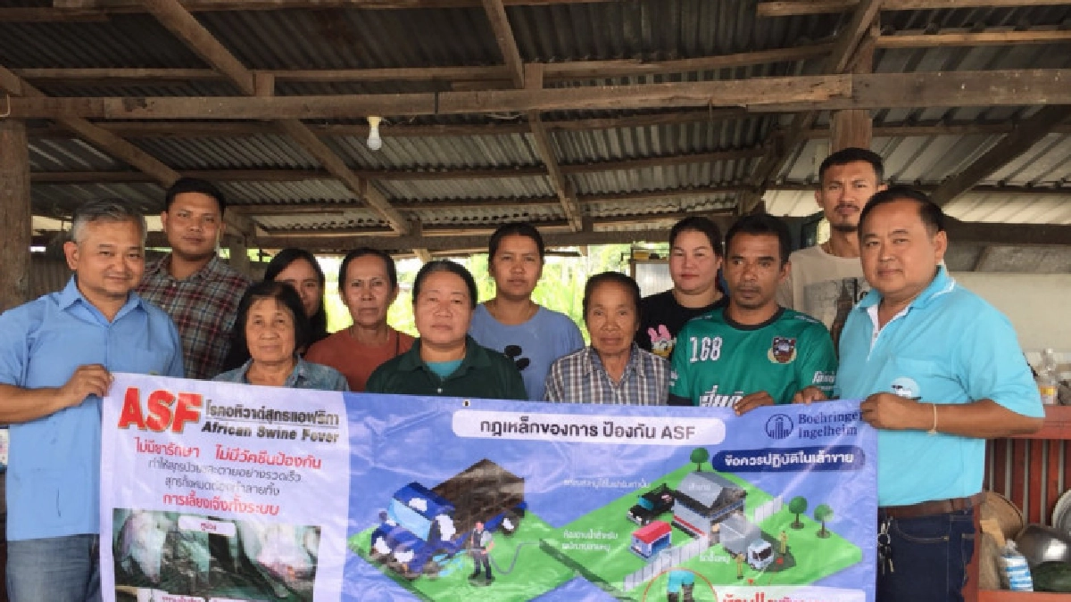 ปศุสัตว์ ผนึกผู้ประกอบการติวเข้มเกษตรอีสานร่วมป้องกันโรคASF