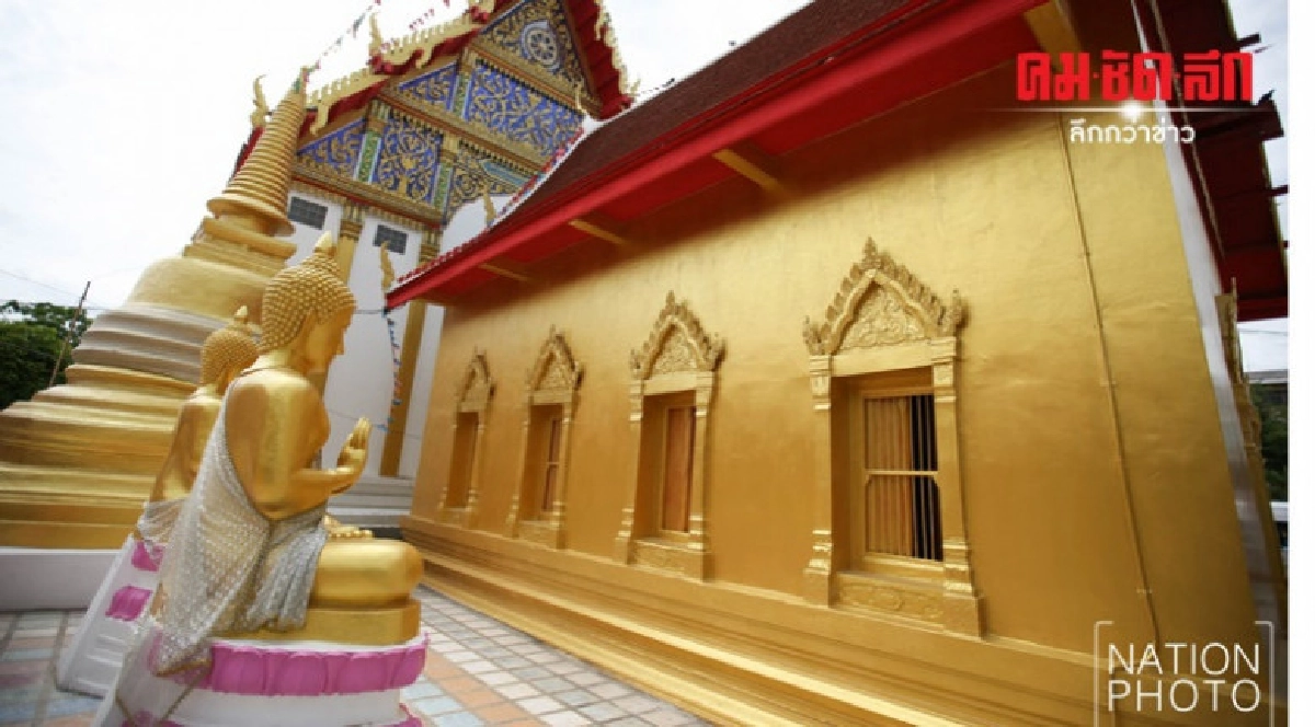 ตรวจวัดสุพรรณบุรี ทาสีทอง บูรณะโบราณสถานผิดหลักการ 