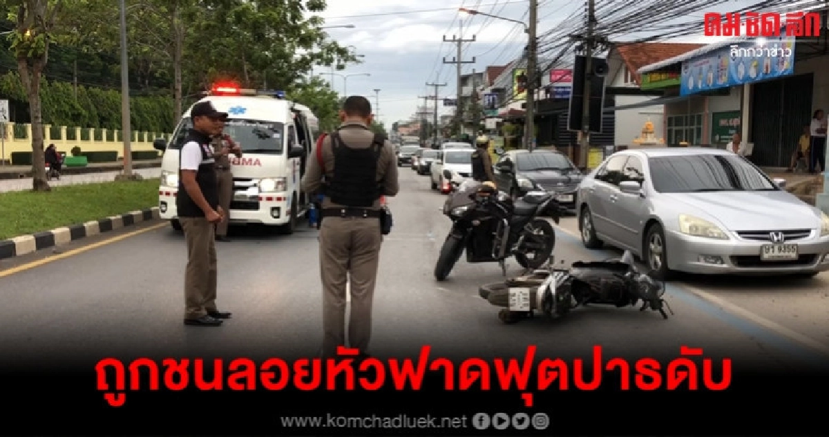 ชนแล้วหนีดับคาที่ ชนแล้วหนีดับคาที่
