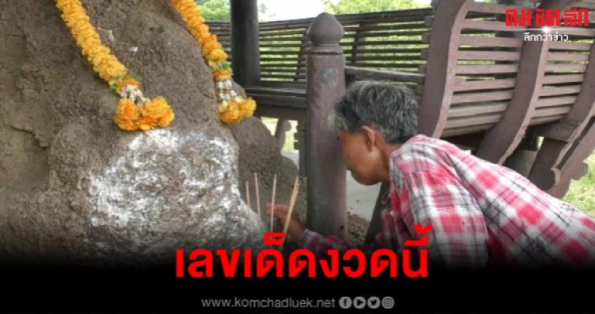 แห่ขอเลขเด็ด พ่อปู่จอมทอง แห่ขอเลขเด็ด พ่อปู่จอมทอง