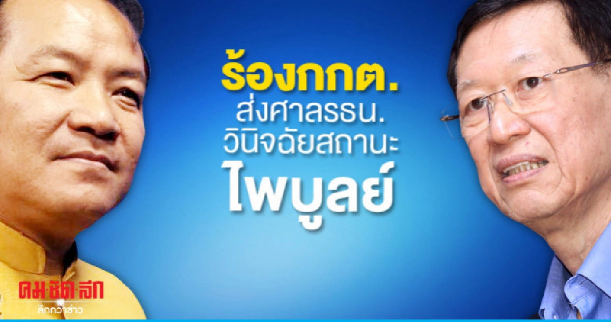 ศรีสุวรรณ จ่อร้องกกต.ส่งศาลรธน.วินิจฉัยสถานะไพบูลย์ 