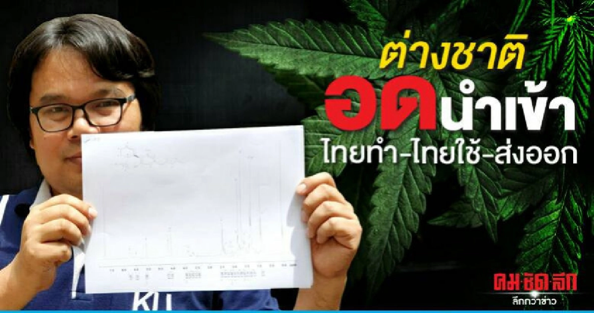 เฮ!นักเคมีไทย แยกCBDบริสุทธิ์สำเร็จ สนองสธ.ปลดล็อค