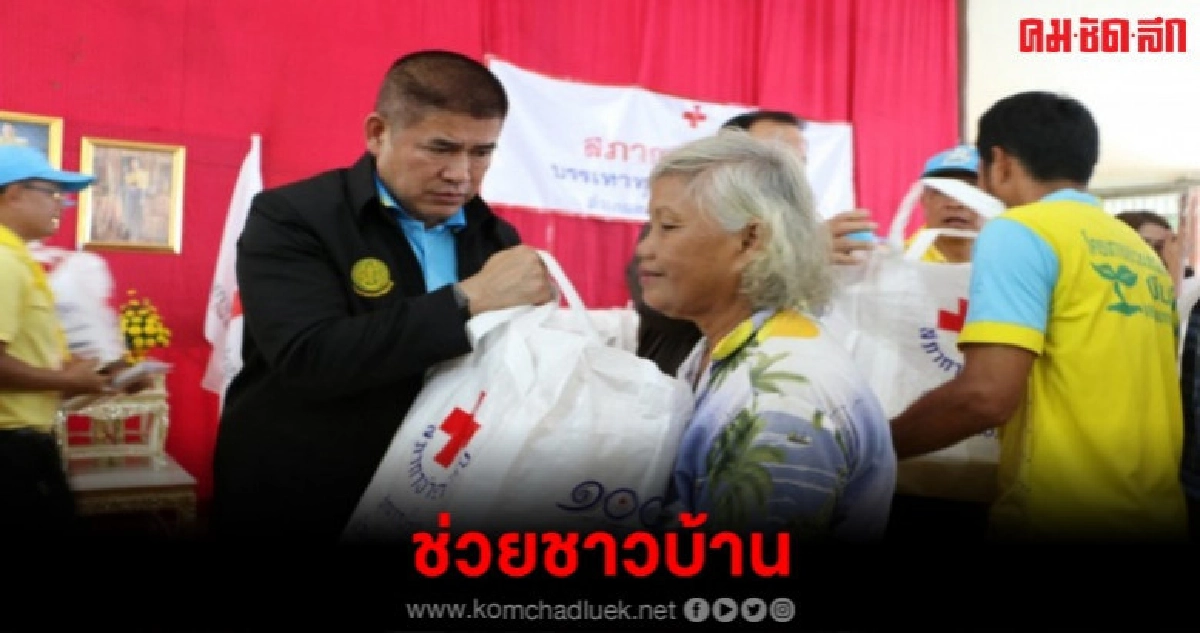 น้ำลด ธรรมนัส ยกทีมช่วยชาวพิจิตร