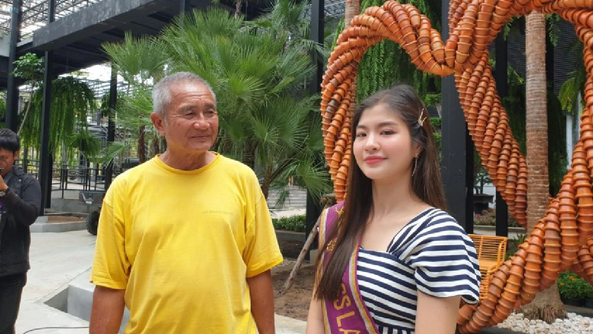 มิสลาว2018ชื่นชมสวนนงนุช นำผู้เข้าประกวดมิสลาว2019เก็บตัว