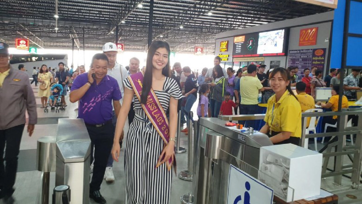 มิสลาว2018ชื่นชมสวนนงนุช นำผู้เข้าประกวดมิสลาว2019เก็บตัว