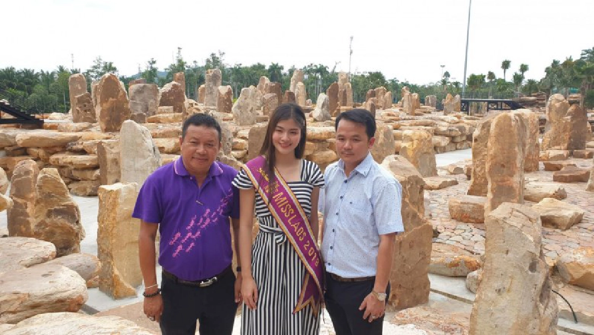 มิสลาว2018ชื่นชมสวนนงนุช นำผู้เข้าประกวดมิสลาว2019เก็บตัว