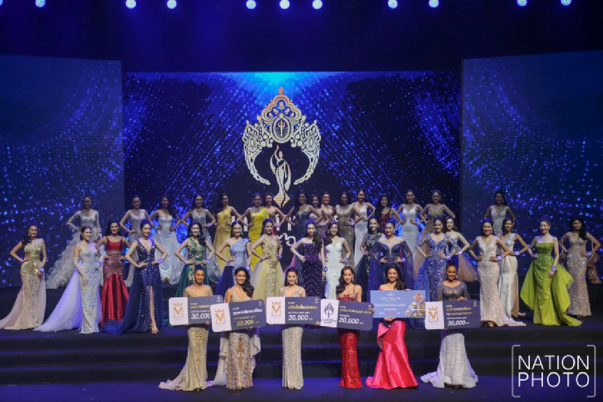 สาวงามอวดโฉมรอบสื่อมวลชน (ภาพชุด)