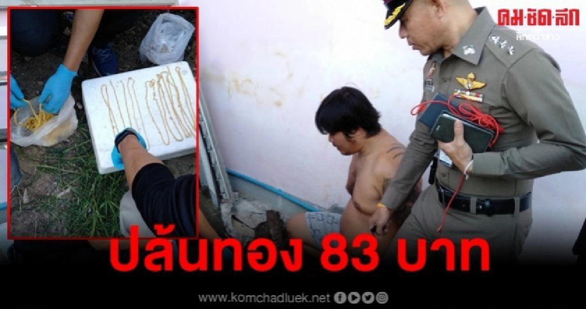 (คลิป) นาทีตำรวจบุกล็อกตัวโจรปล้นทอง 83 บาท (คลิป) นาทีตำรวจบุกล็อกตัวโจรปล้นทอง 83 บาท