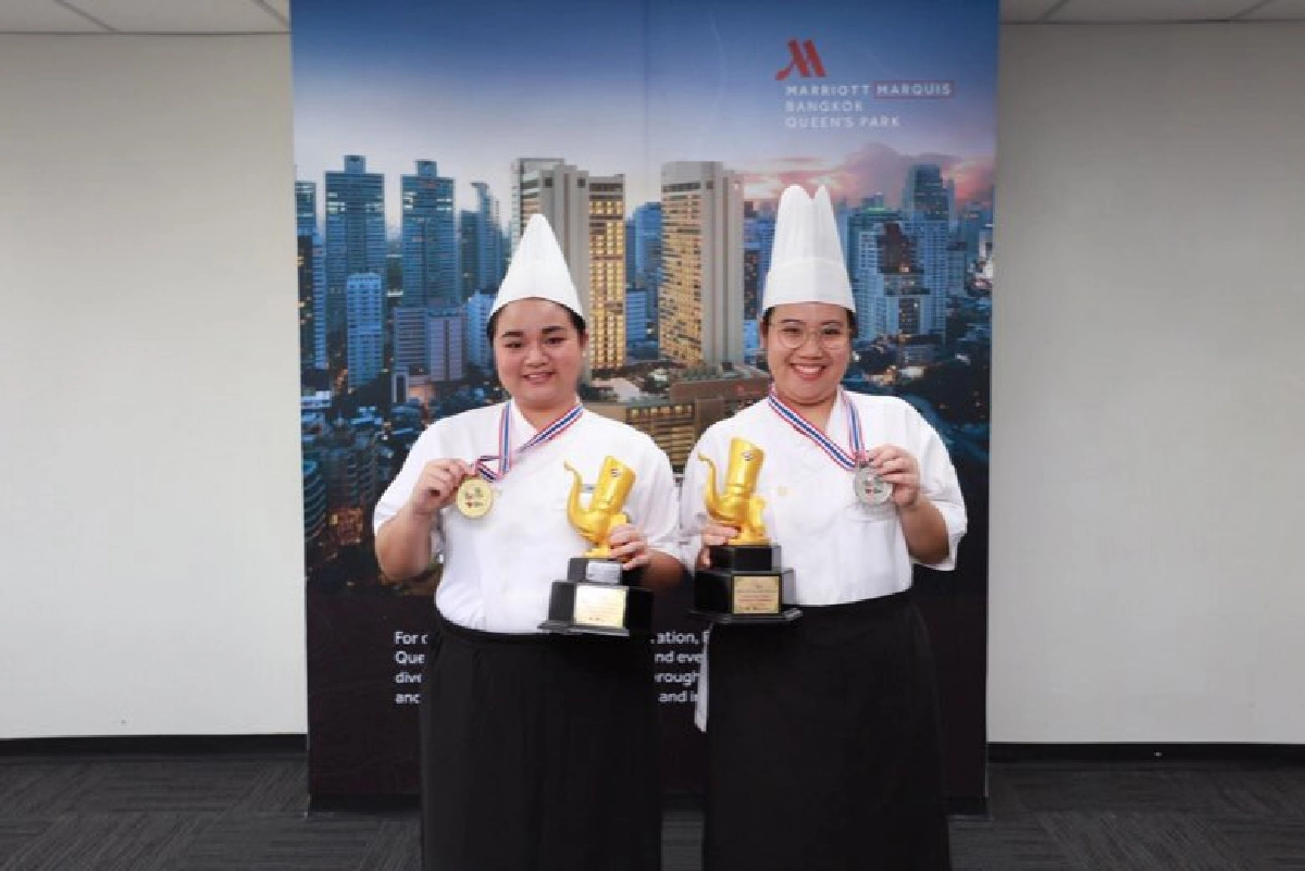 ทีมเชฟแบงค็อก แมริออทฯ สุดเจ๋ง คว้า 2 ถ้วย  14 เหรียญรางวัล