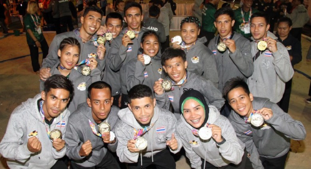 ไทยครองเจ้าปันจักสีลัตชายหาดโลก 2019