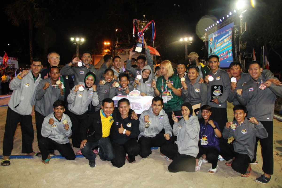 ไทยครองเจ้าปันจักสีลัตชายหาดโลก 2019