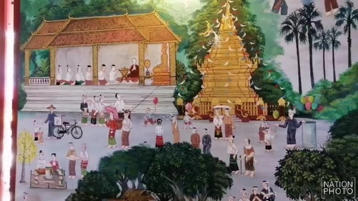 สายเที่ยวห้ามพลาด จุดเช็คอินใหม่วัดป่าตาล ชมภาพวาด 3 มิติ