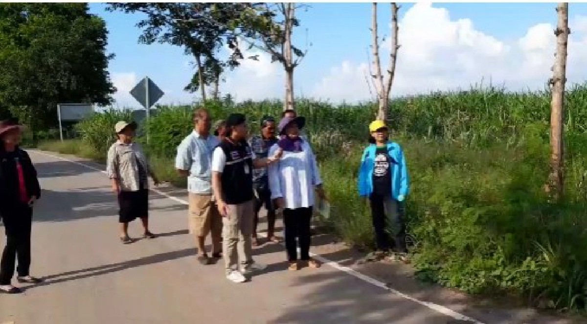 อบต.โนนค่าวอนหยุดทำลายของหลวง หลังชาวบ้านแห่ต้นไม้ริมทาง