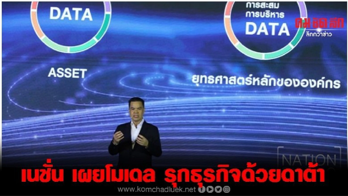 เครือเนชั่น เผยโมเดล รุกธุรกิจด้วยดาต้า เครือเนชั่น เผยโมเดล รุกธุรกิจด้วยดาต้า