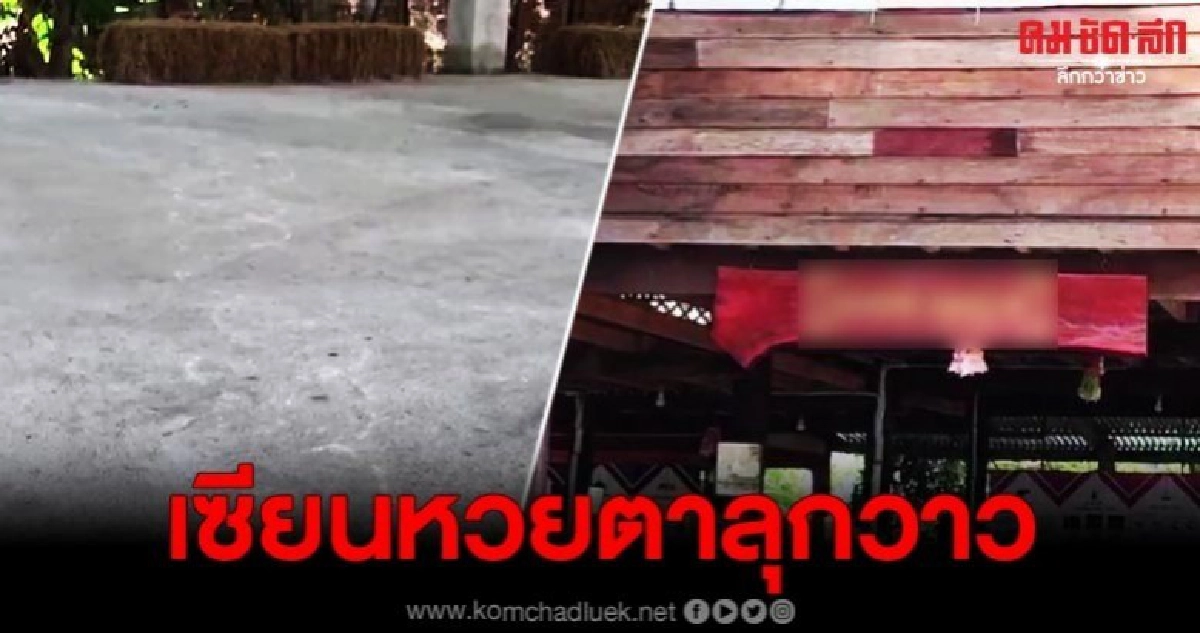 พบรอยคล้ายพญานาคโผล่ ตลาดไทยวน ชาวบ้านแห่ตีเลข พบรอยคล้ายพญานาคโผล่ ตลาดไทยวน ชาวบ้านแห่ตีเลข