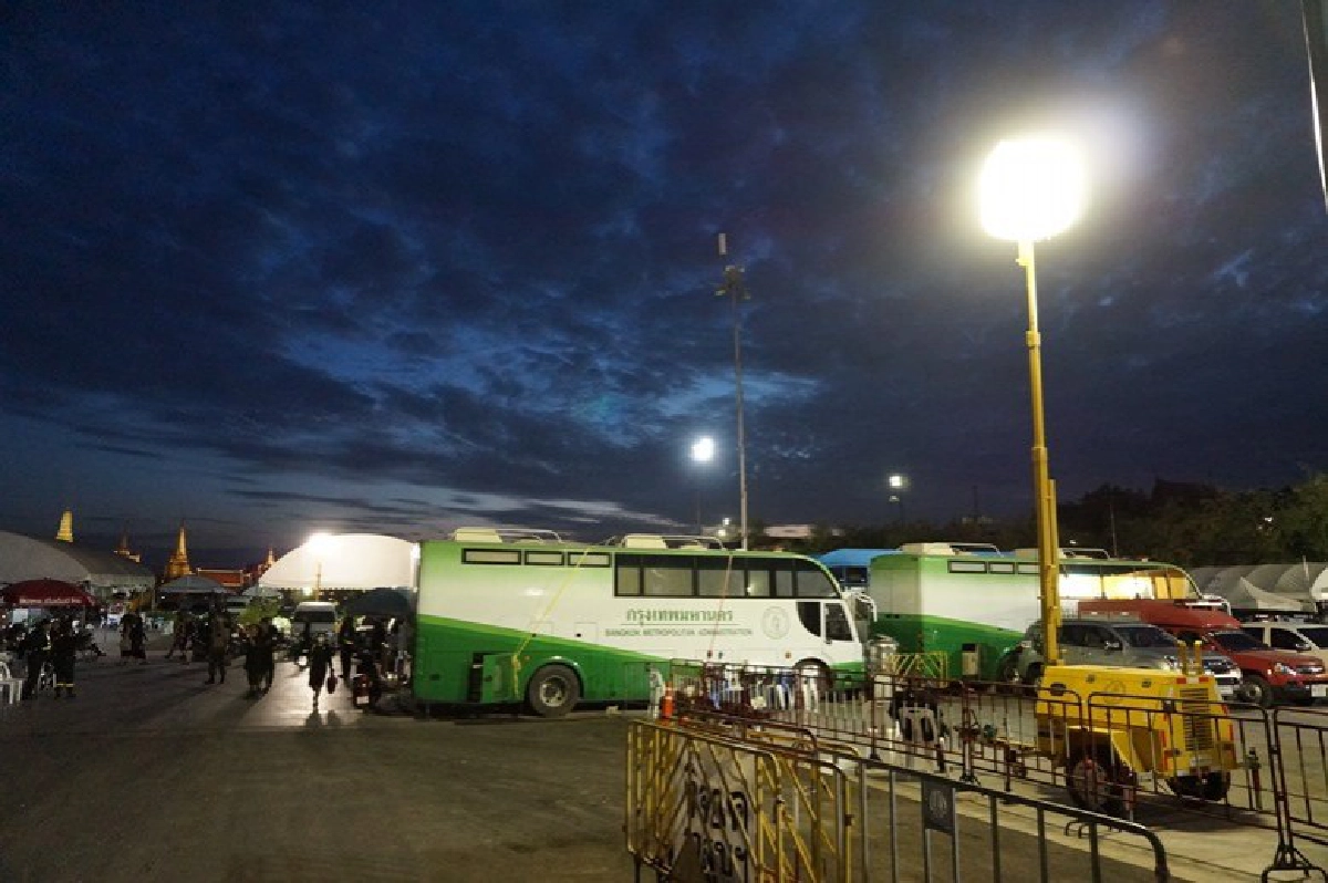 กทม.เตรียมพร้อมความปลอดภัยให้ ปชช.ร่วมชื่นชมพระบารมี