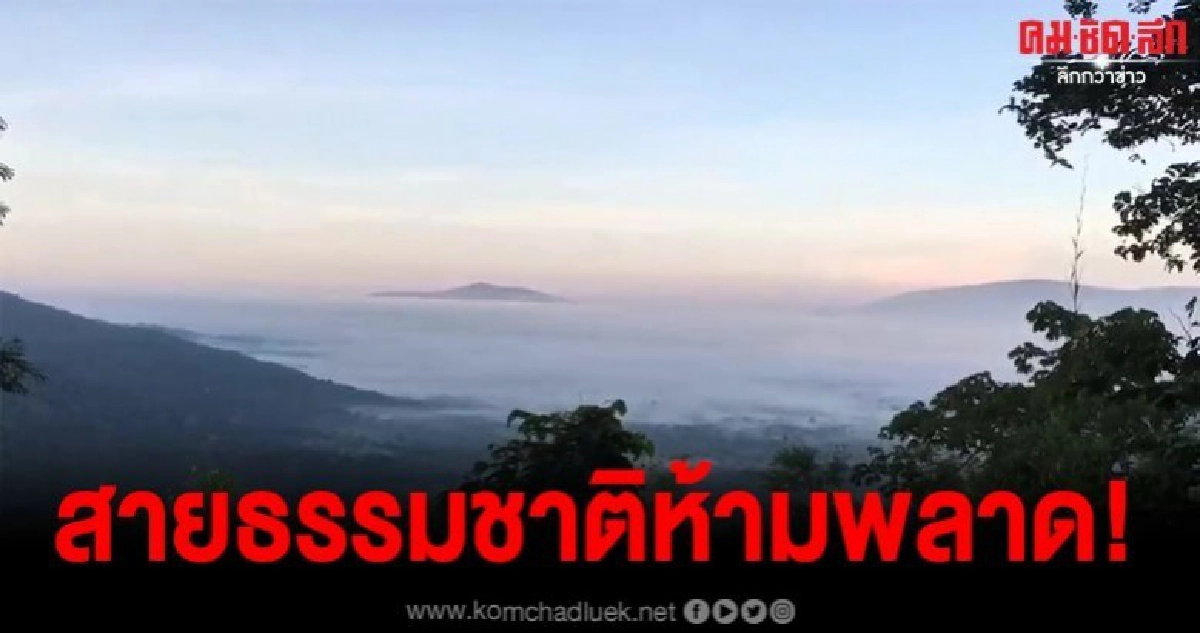 นักท่องเที่ยว แห่กางเต็นท์ นอนรอชมทะเลหมอกที่ผาเก็บตะวัน นักท่องเที่ยว แห่กางเต็นท์ นอนรอชมทะเลหมอกที่ผาเก็บตะวัน