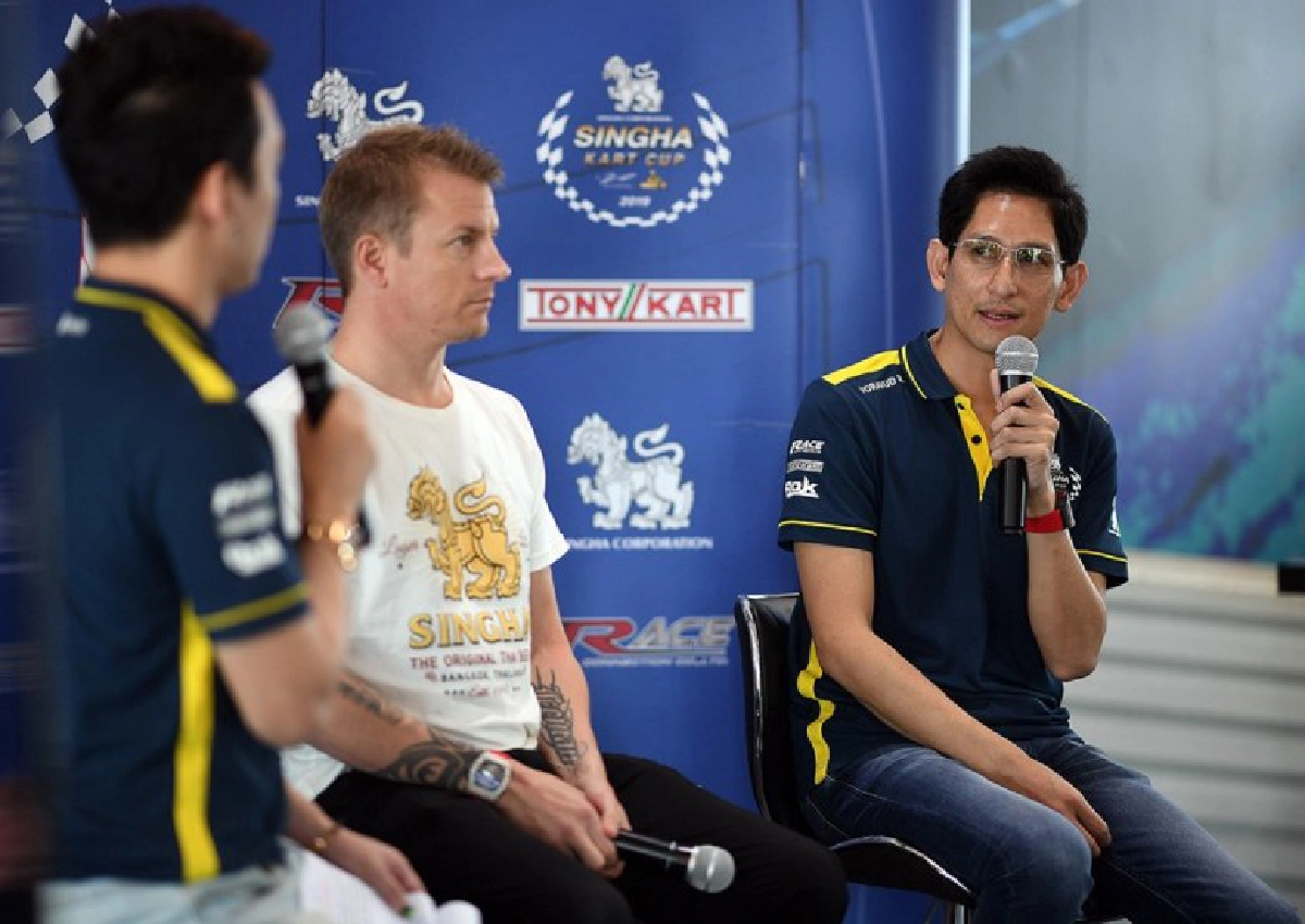 'คิมิ ไรโคเนน'ติวเด็กไทยสร้างแรงบันดาลใจสู่นักขับระดับโลก