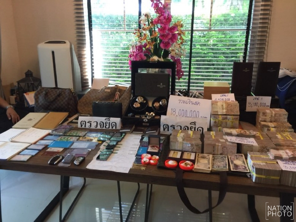 ทลายเครือข่ายฟอกเงินแก๊ง มันทุกเม็ด เงินหมุนเวียนกว่าพันล้าน
