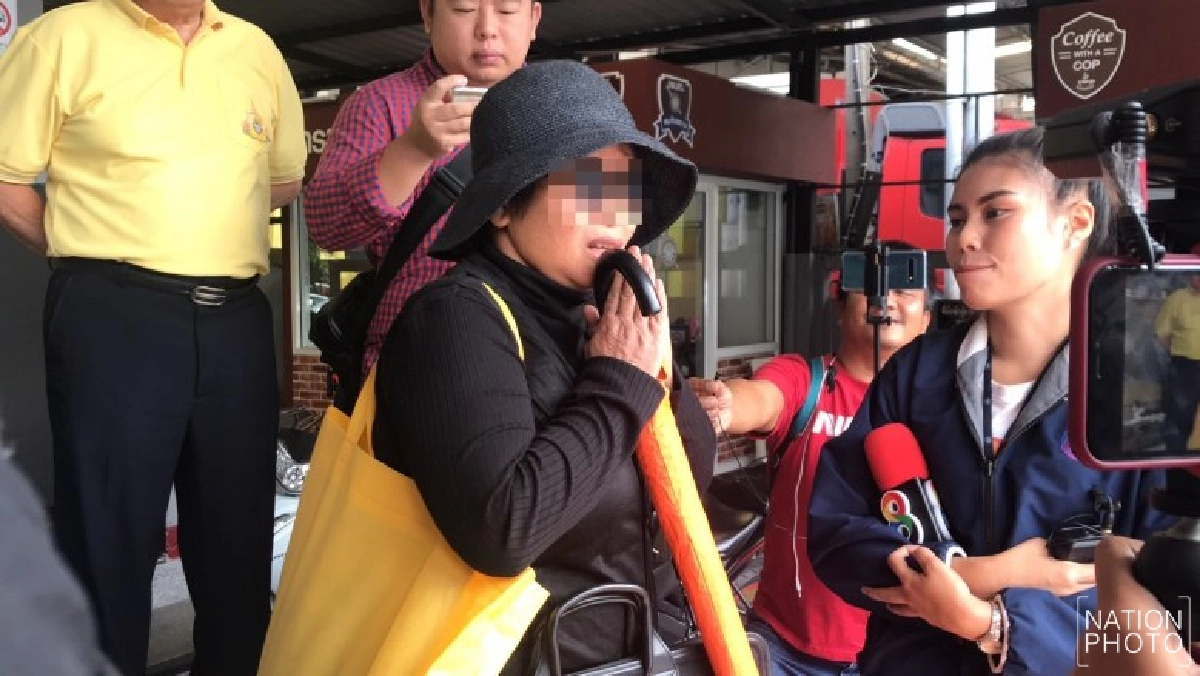 ป้ามหาภัย ลั่นกุเรื่องขอเงินชาวบ้านไม่ผิด