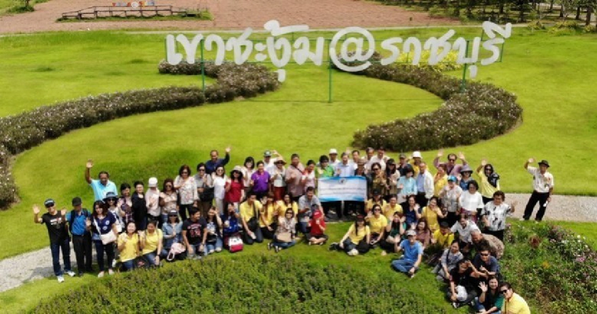 กปภ.นำสมาชิกสหกรณ์ฯชมศูนย์ฯการฟื้นฟูดินเสื่อมโทรมเขาชะงุ้ม