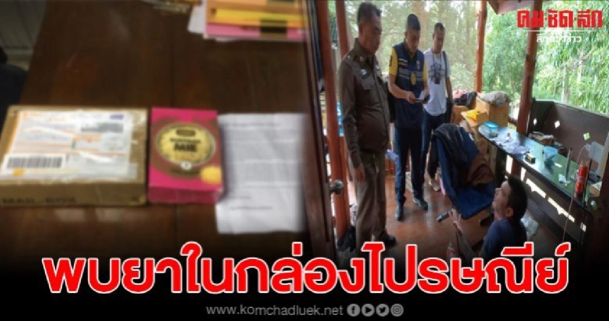 พบยานรก ส่งไปรษณีย์จากเนเธอร์แลนด์ ก่อนรวบหนุ่มอิตาลี พบยานรก ส่งไปรษณีย์จากเนเธอร์แลนด์ ก่อนรวบหนุ่มอิตาลี