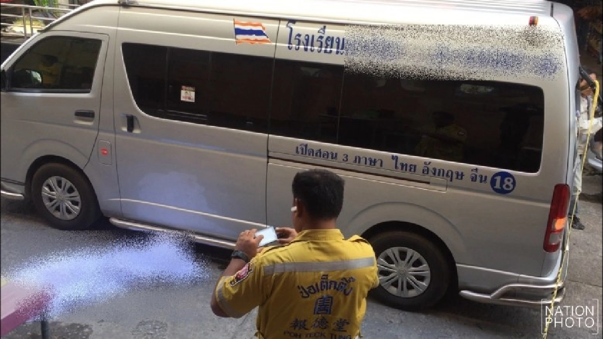 สลด รถนักเรียนถอยทับคุณยายวัย 83 ดับ