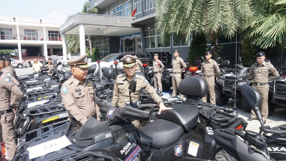 เอทีวี รถตรวจการณ์ริมหาด..เขี้ยวเล็บตร.ท่องเที่ยว