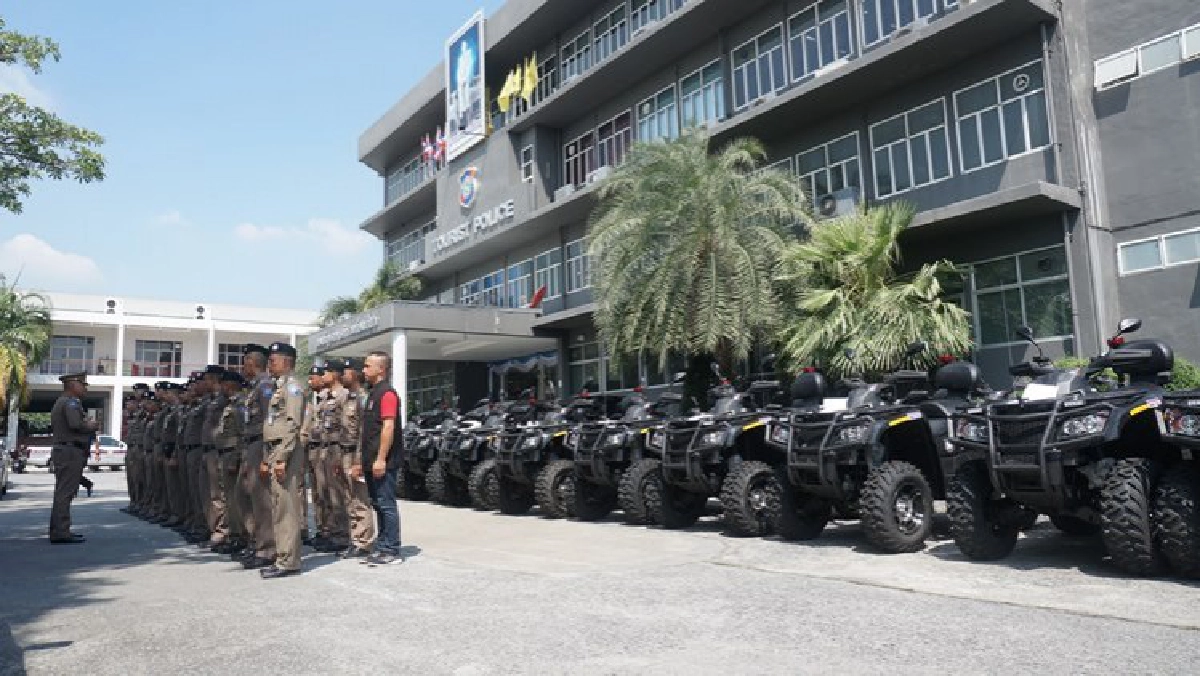 เอทีวี รถตรวจการณ์ริมหาด..เขี้ยวเล็บตร.ท่องเที่ยว